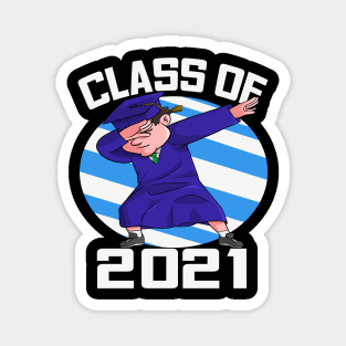 Class of 2021 Graduation Dabbing Dance Boy Magnet