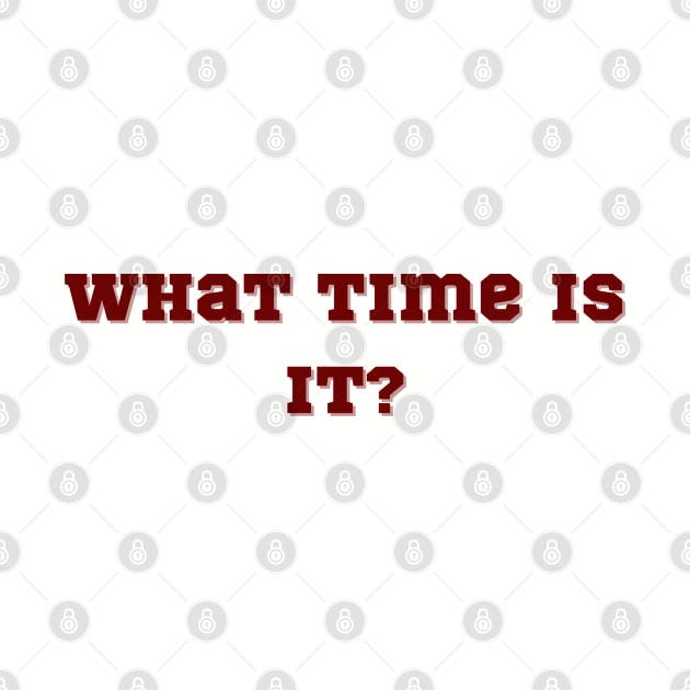 What Time Is It? by Simply Made with Dana