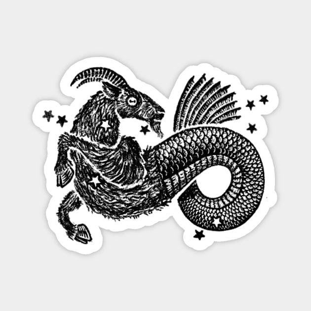 Capricorn Magnet by SeminalDesigner