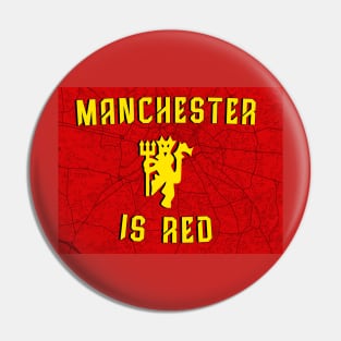 Manchester is red Pin