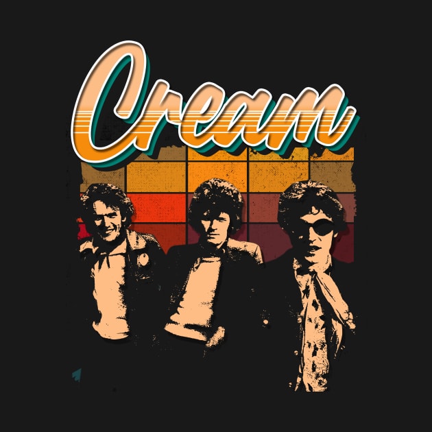 Cream Love Rock Gift For Fans by BarryBridgesScene