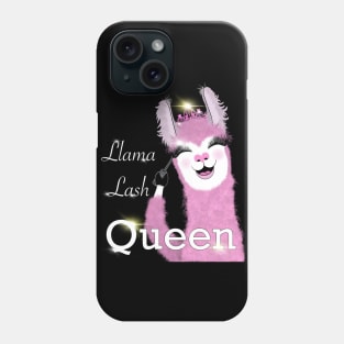 Llama queen, llama lash queen Phone Case