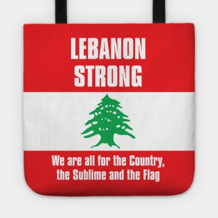 Lebanon Strong Tote