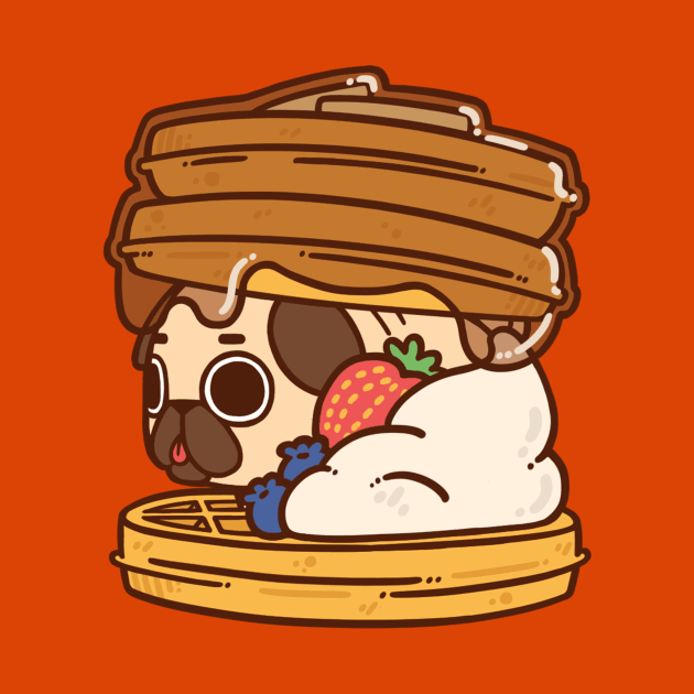 Waffle Puglie by Puglie Pug 