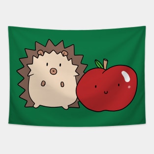 Hedgehog and Apple Tapestry