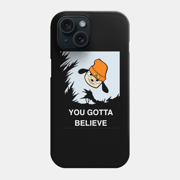 Parappa the rapper x-files Phone Case by TheLenRoman