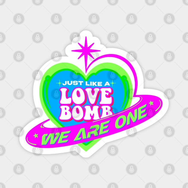 Girls Generation FOREVER 1 Love Bomb Magnet by skeletonvenus