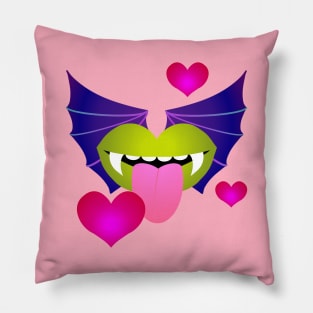 Vampire Valentine Pillow