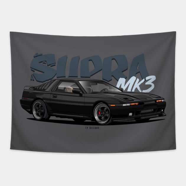 Supra Mk3 Tapestry by LpDesigns_