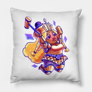 Aludra "Critical Miss" Wyrmsbane Pillow