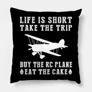 High-Flying Delights: Soaring through Life's Adventures and Desserts! Pillow