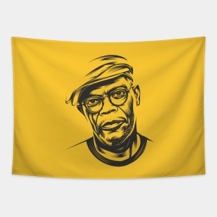 Samuel L. Jackson Fan Art Tapestry