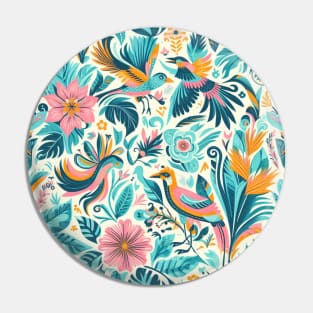 Cabana Chic Tropical Design Pin