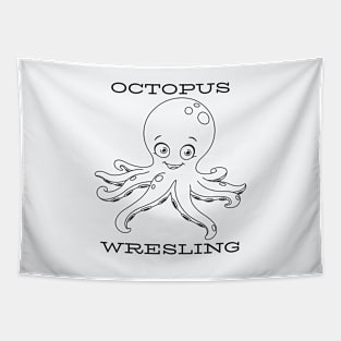 Octopus Wrestling Tapestry