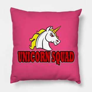 Unicorn Squad - No Rainbow Pillow