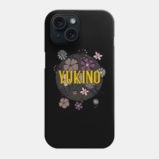 Aesthetic Proud Name Yukino Flowers Anime Retro Styles Phone Case