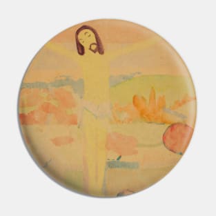 Paul Gauguin - The yellow Christ Pin