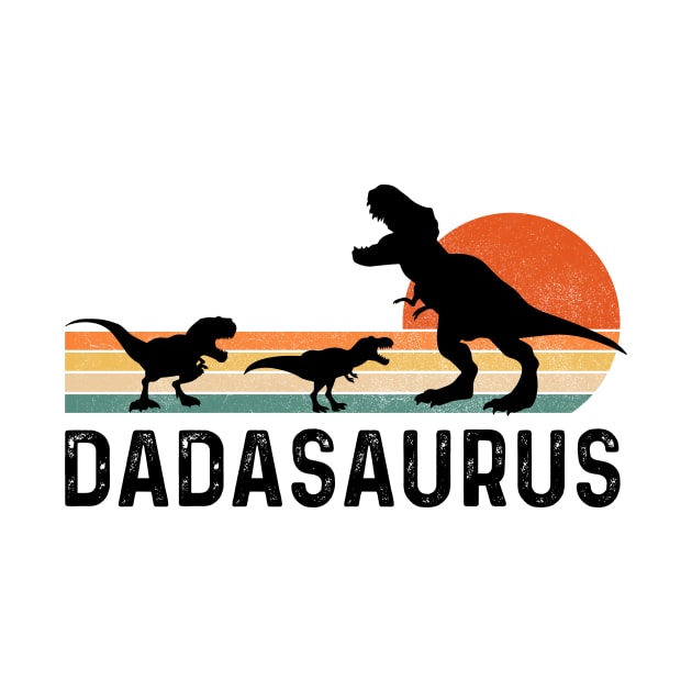 Fun DADASAURUS T-Rex Dinosaurs for Dad Father's Day by skylervario