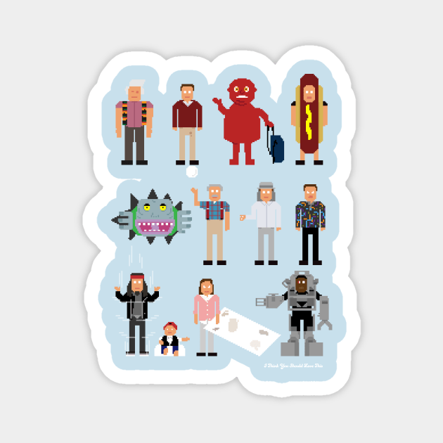 I Think You Should Love This ITYSL Characters Magnet by ithinkyoushouldlovethis