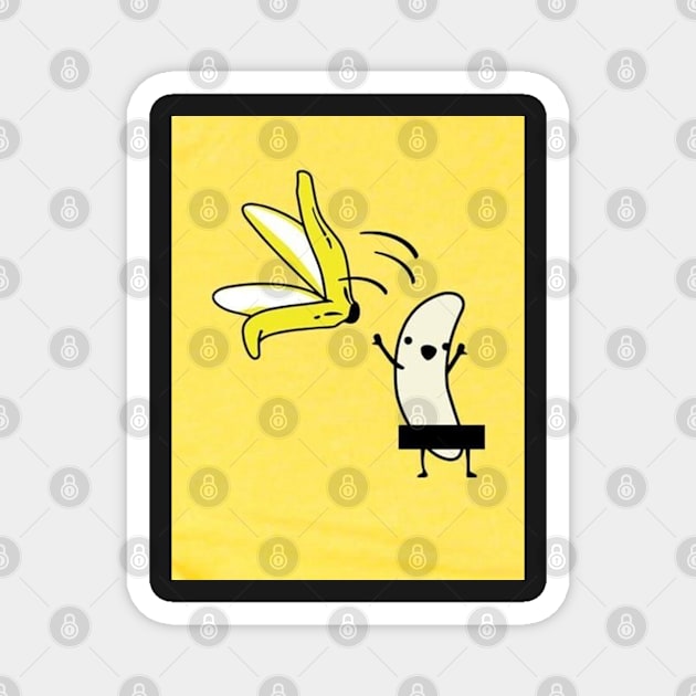 Bananas Crazy Magnet by kyokyyosei