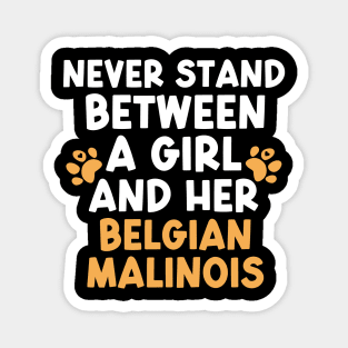 Belgian Malinois Girl Magnet