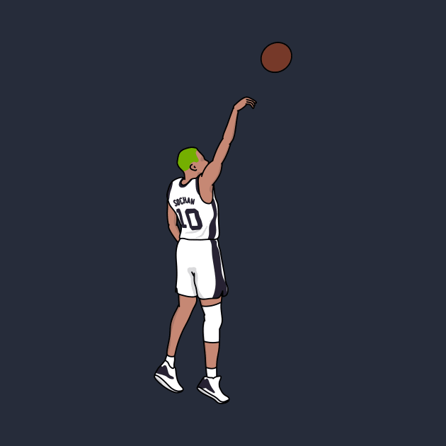 The one handed free throw by Rsclstar