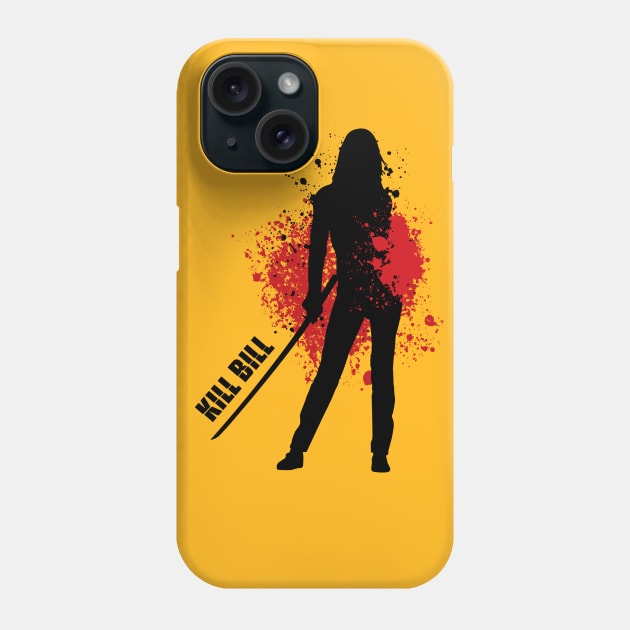 Kill Bill Tarantino Bloody Bride Design Phone Case by TopTeesShop