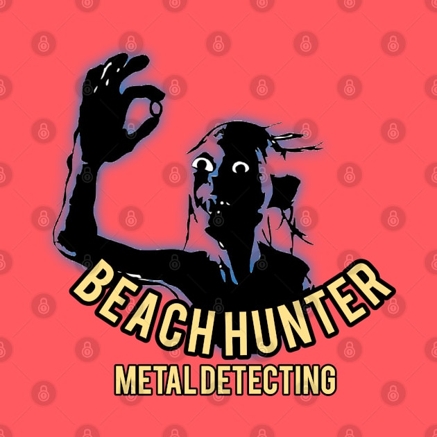 Metal detecting t-shirt designs by Coreoceanart