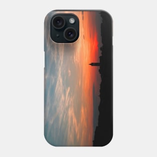 Verona Sunset across the river Adige Phone Case