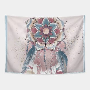 Mandala Dreamcatcher Tapestry