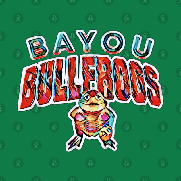 Bayou Bullfrogs Baseball by Kitta’s Shop