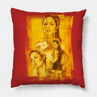 Golden Angelina Pillow