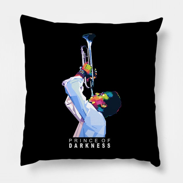 Prince Of Darkness Pillow by Alkahfsmart