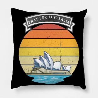 pray for australian 2020 Pillow