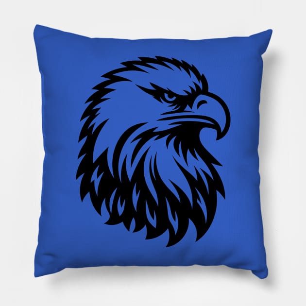 Bald Eagle Head Pillow by KayBee Gift Shop