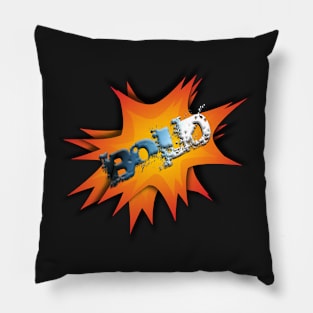 BOLD, facemask with personality! Express yourself, create your style, be bold! Pillow