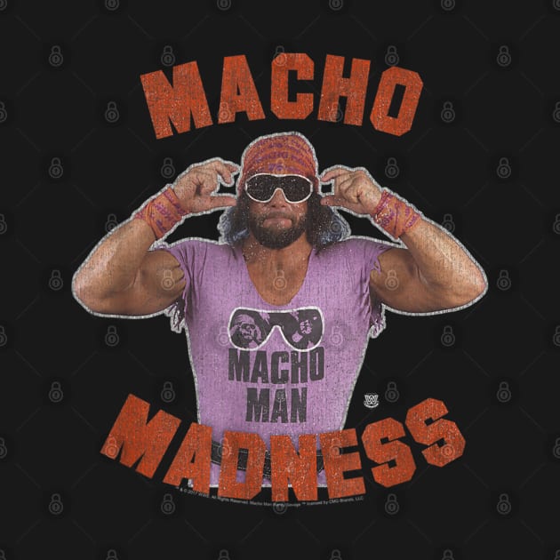 Macho Man Madness Retro Randy Savage by Holman