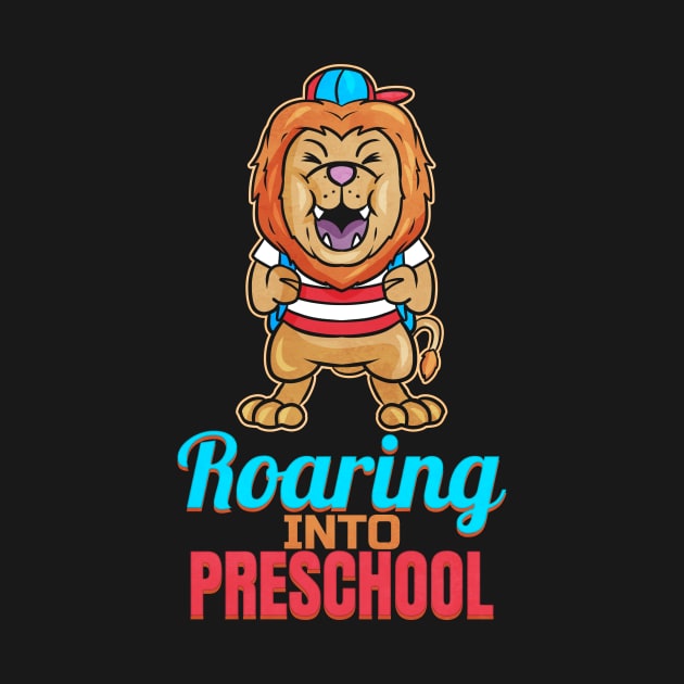 The mighty lion is roaring into preschool by SinBle