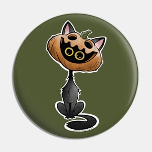 Pumpkin Cat Pin