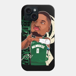 Dame Time Damian Lillirad Bucks Phone Case