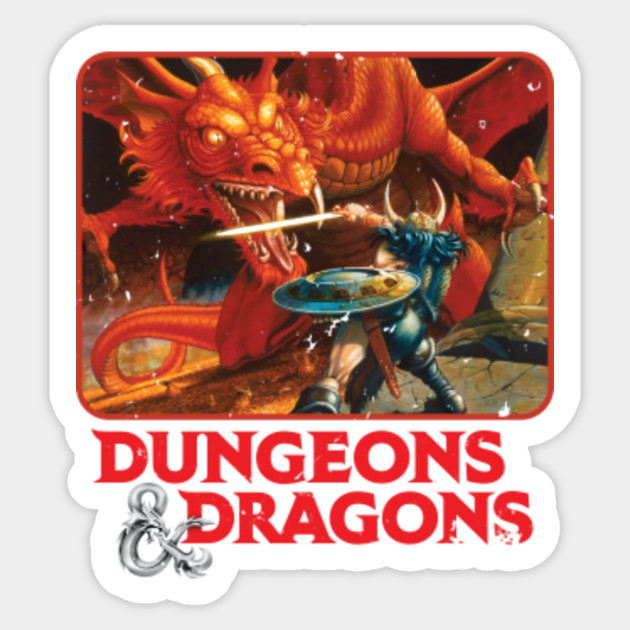Dungeons & Dragons - Dungeons And Dragons - Sticker