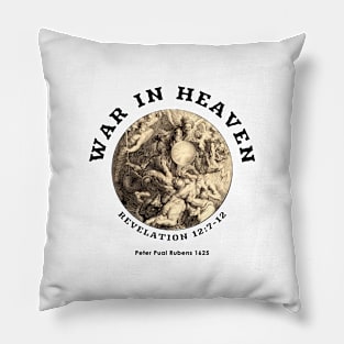 War in Heaven Revelation Story Peter Paul Rubens Pillow