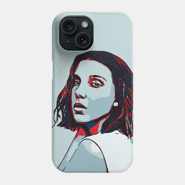 Millie bobby brown. Phone Case by Morishasha