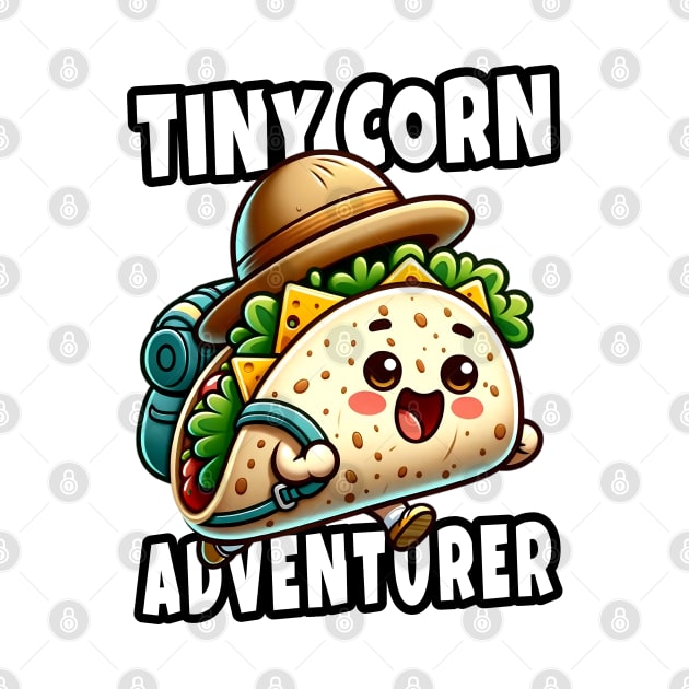 Adventurous Baby Taco A Whimsical Journey for Little Foodies by TaansCreation 