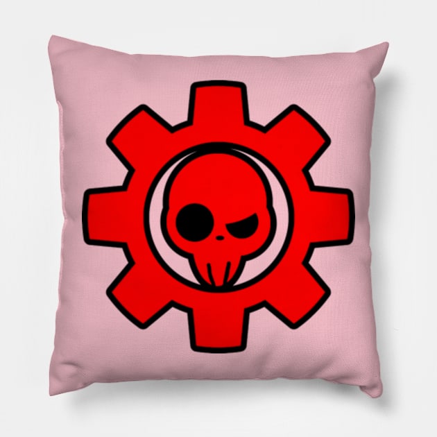 Gears ROTTENCORPSE Logo 2 Pillow by Gamers Gear