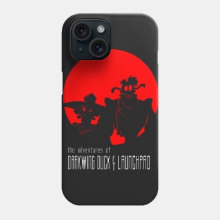 Darkwing Duck and Launchpad Phone Case