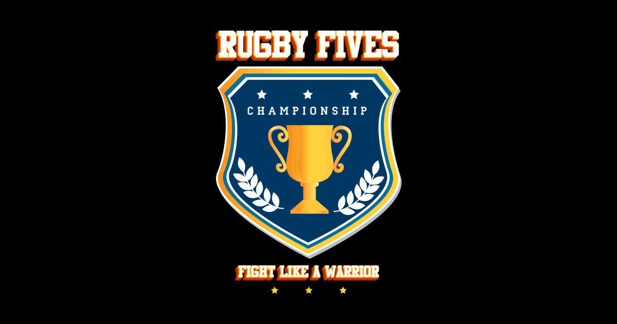 Rugby Fives Rugby Fives Sticker TeePublic