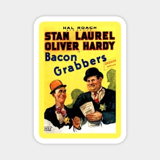 Vintage Comedy Movie Poster - Bacon Grabbers Magnet