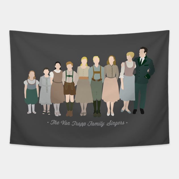 The Von Trapp Family Singers Tapestry by mshelffo