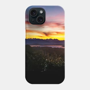 Sunset landscape photography,  sky colors Phone Case